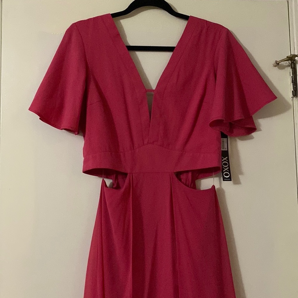 Pink XOXO high low dress *Brand New with Tags*